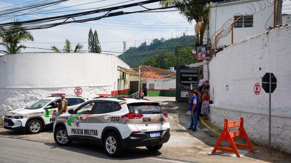 Complexo Penitenciário de Florianópolis (Foto: Ricardo Wolffenbüttel/ SECOM)