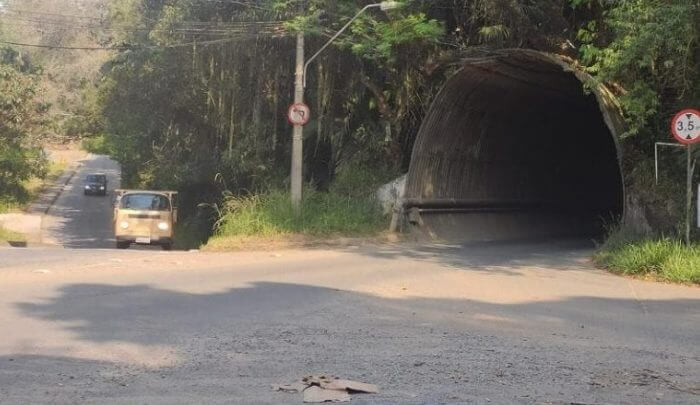Túnel no bairro Fortaleza será interditado