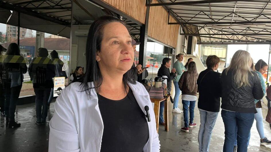 Vanusa atuava como merendeira na unidade no dia do ataque