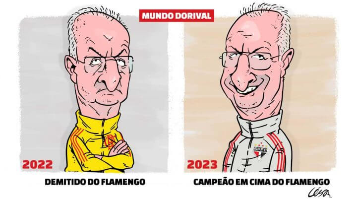 Charge Dorival Júnior