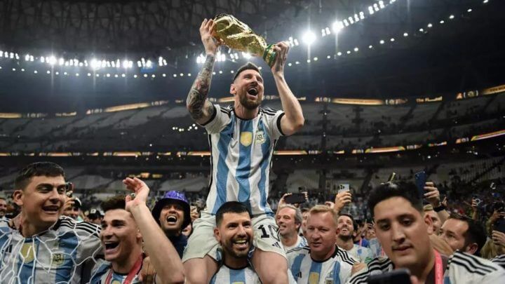 Argentina Campeã do Mundo em 2022 (Foto: FIFA/Reprodução)
