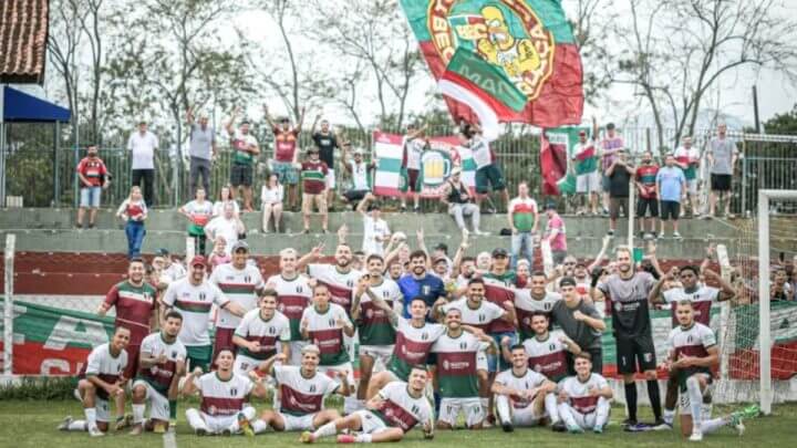 Blumenau é o atual líder da Série C do Campeonato Catarinense (Foto: Blumenau/Reprodução)