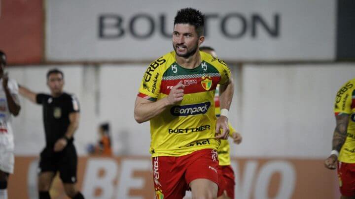 Brusque vira contra o Operário (Foto: Lucas Gabriel Cardoso/Brusque FC)