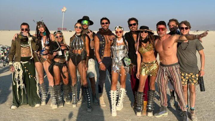 Burning Man 2023 Giu Puga, Gabriela Fernanda (GaFe), Cris Puga, Gabriela Bertoldi & Kim , Stephanue, Coy, Su Guarezi, Jorge Librelotto, Andre Sada e Victor Maiztegui
