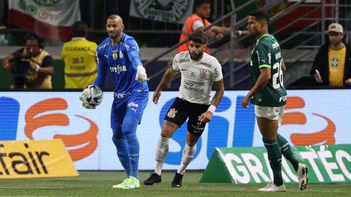 Corinthians e Palmeiras se enfrentam na tarde deste domingo (3) (Foto: Cesar Greco/Palmeiras)