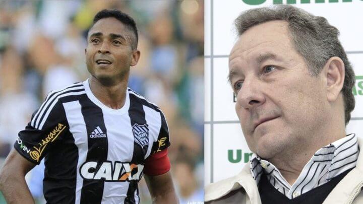 Jorge Henrique e Wilfredo Brillinger estão entre as dívidas mais caras do Figueirense (Foto: divulgação/ FFC)