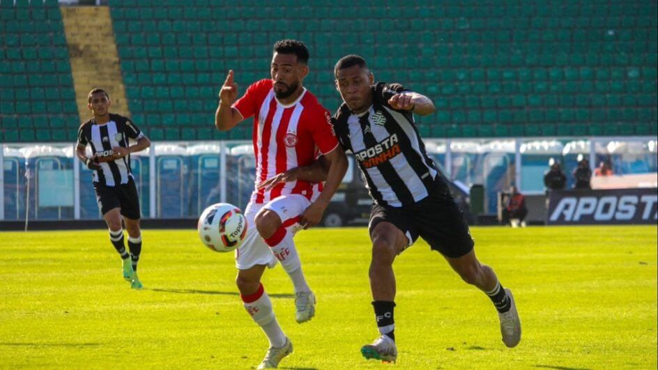 Figueirense e Hercílio Luz ficaram num empate de 1 x 1 pela Copa Santa Catarina (Foto: William Lampert/ HLFC)