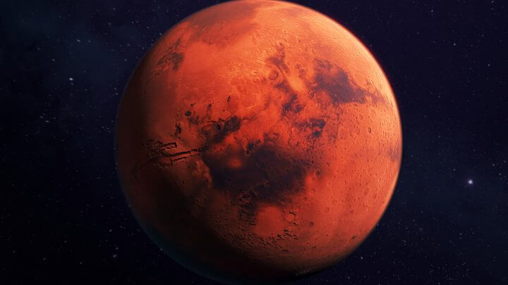 Marte, o planeta vermelho