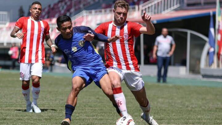 Hercílio Luz derrota o Nação pela Copa SC (Foto: Beno Küster/Hercílio Luz/Divulgação)