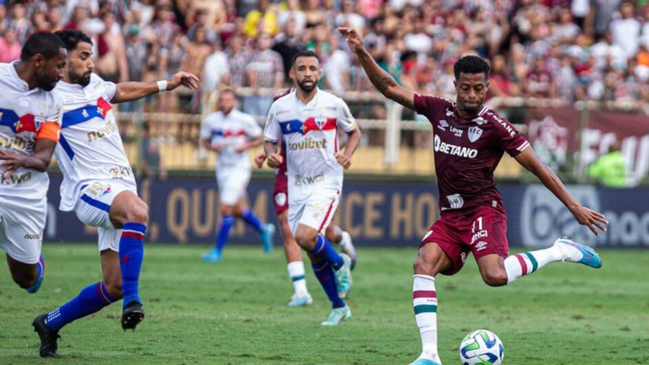 Fluminense venceu o Fortaleza com gol nos acréscimos (Foto: Marcelo Gonçalves/Fluminense)