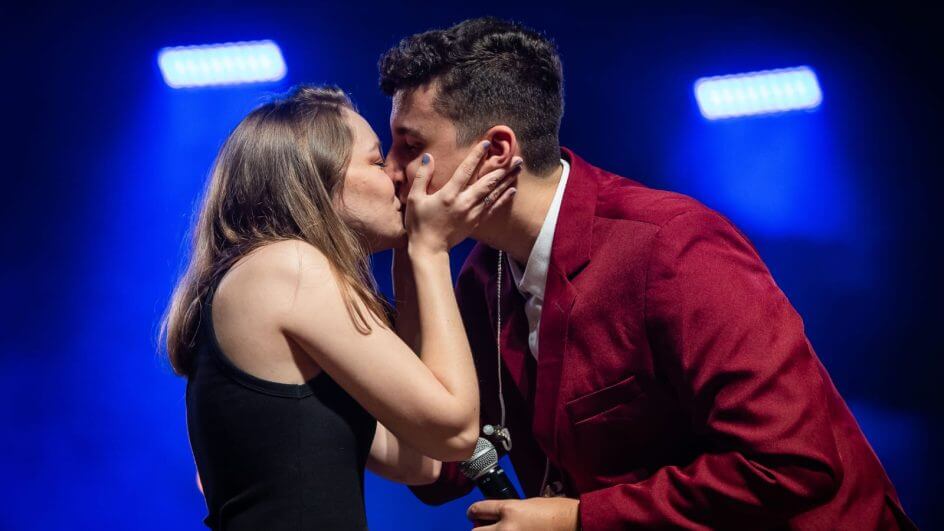 Pedido de casamento no palco da Camerata Florianópolis