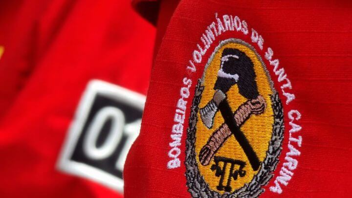Brasão dos Bombeiros voluntários