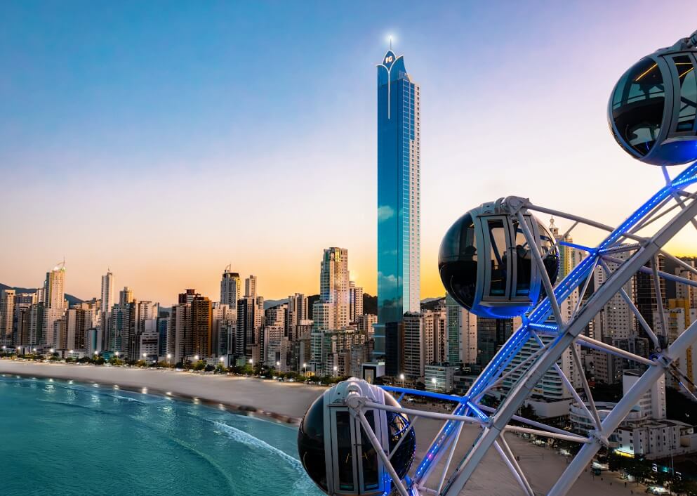 Projeto do edifício Boreal Tower em Balneário Camboriú