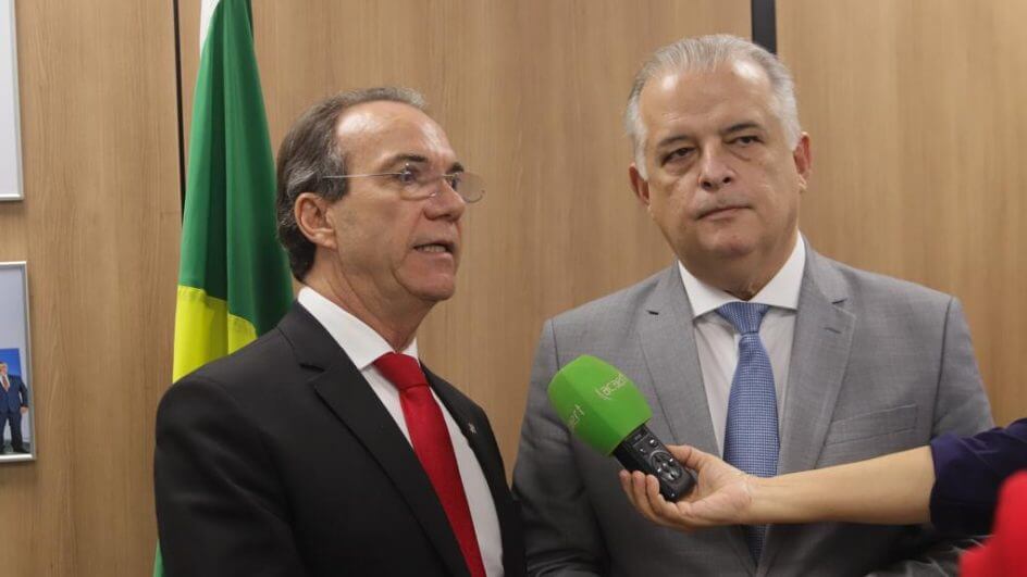 Décio Lima e Márcio França