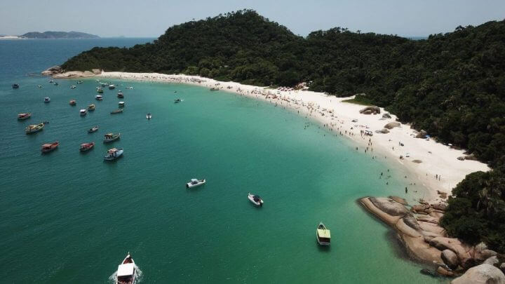 Ilha do Campeche fica no Sul de Florianópolis