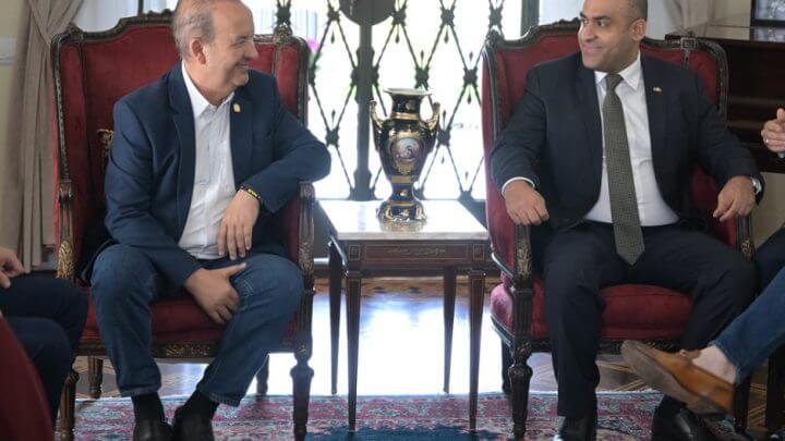 Jorginho Mello e Bader Alhelaibi