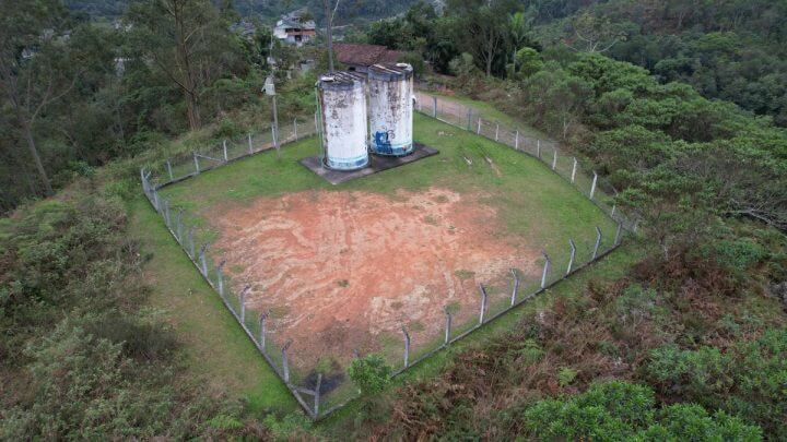 reservatório samae blumenau