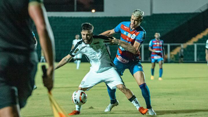 Figueirense e Marcílio Dias pelo Catarinense 2023 (Foto: Patrick Floriani/FFC)