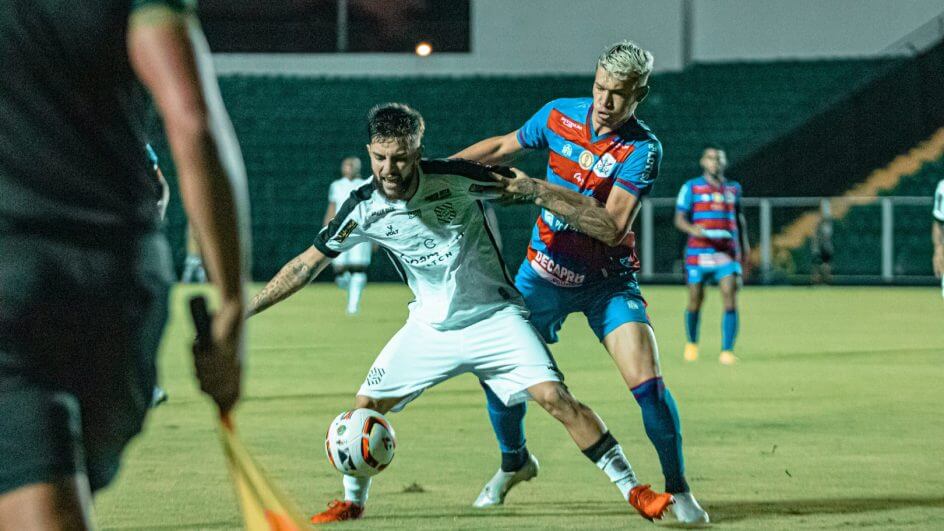 Figueirense e Marcílio Dias pelo Catarinense 2023 (Foto: Patrick Floriani/FFC)