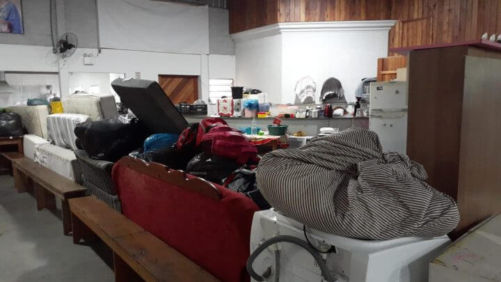 SC registra 121 abrigos abertos em mais de 50 municípios.