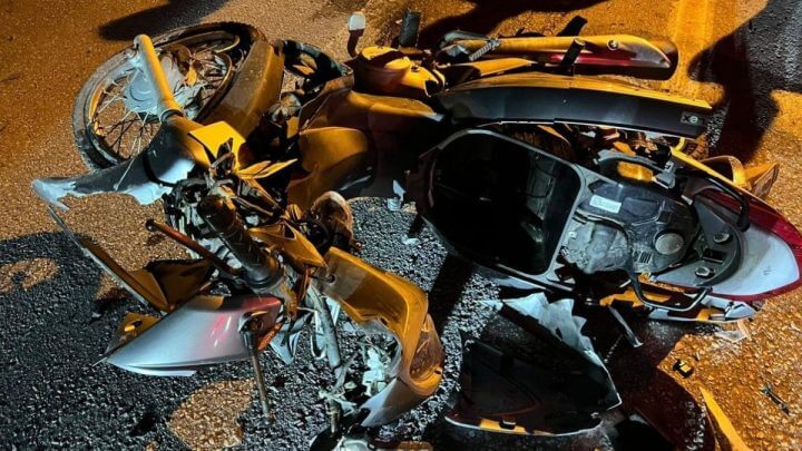 Acidente entre moto e caminhonete mata homem na SC-412, em Ilhota (2)