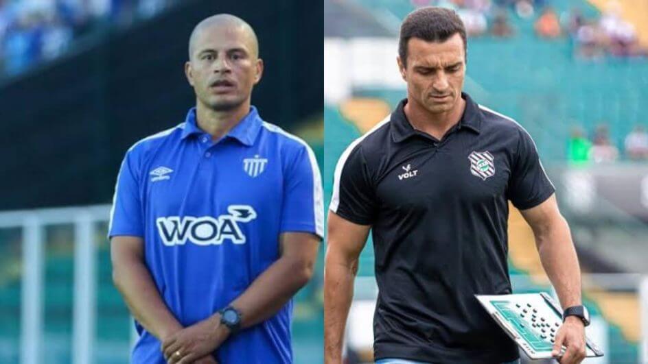 Técnicos Alex e Júnior Rocha