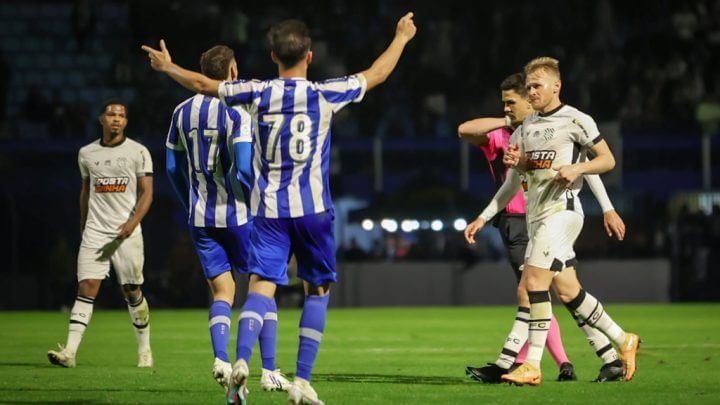 Andrey fez o gol da vitória do Avaí sobre o Figueirense, na Copa Santa Catarina (Foto: Fabiano Rateke/ Avaí FC)
