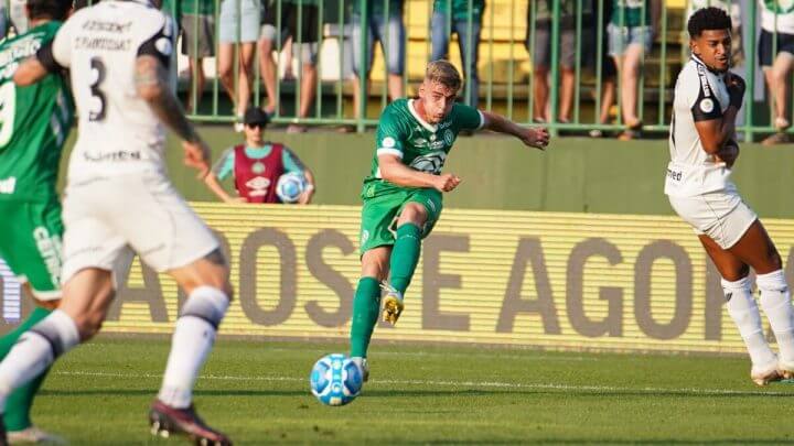 Chapecoense na Arena Condá (Foto: Tiago Meneghini, Chapecoense)