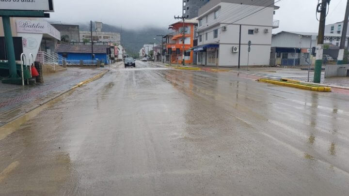 Em Presidente Getúlio, chuva voltou a cair na manhã deste domingo (Foto Prefeitura de Presidente GetúlioDivulgação)