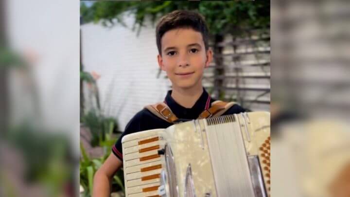 Gaiteiro de 11 anos de SC viraliza nas redes sociais ao dividir palco com Daniel e Michel Teló (2)
