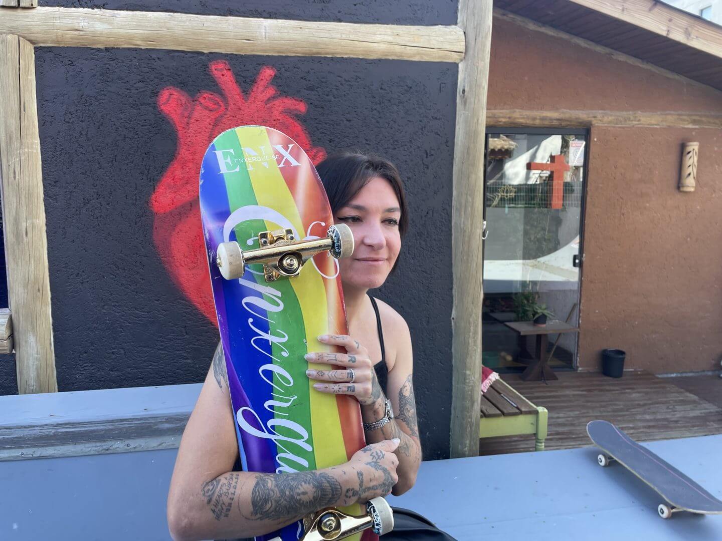 lu neto, skate trans (Foto: Lia Capella/NSC)