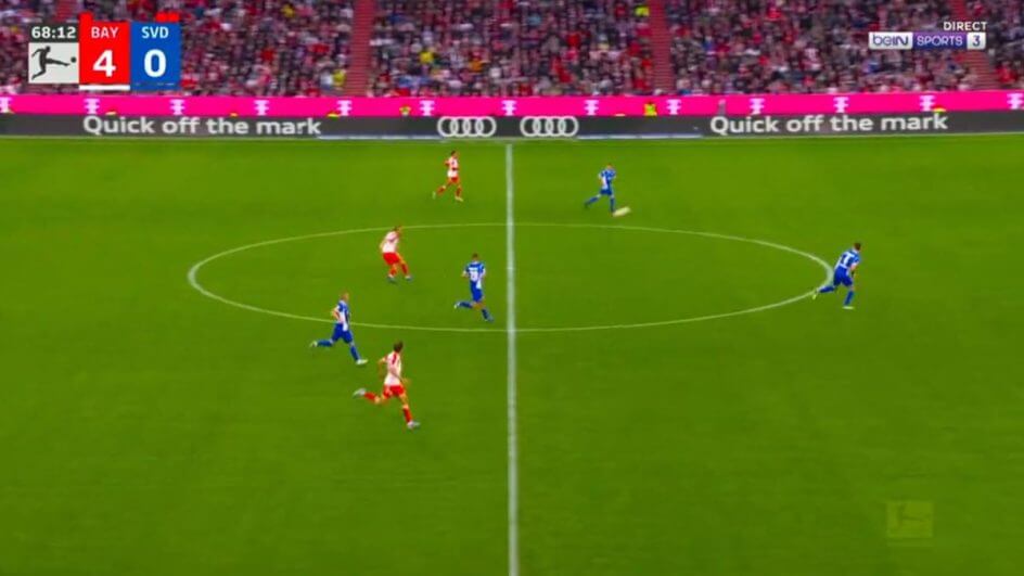 Kane faz gol que Pelé não fez (Foto: Bein Sports, reprodução)