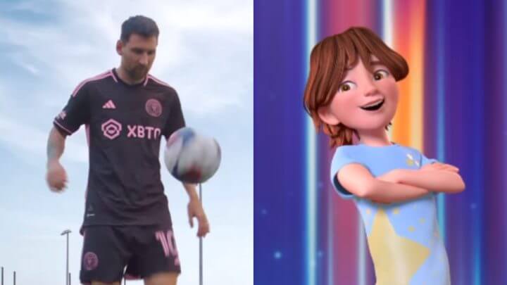 messi série animada