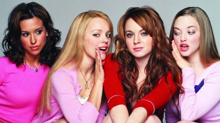Regina George,Gretchen, Karen e Cady