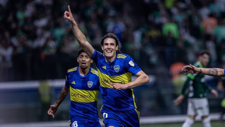 Boca Juniors, de Cavani, é finalista da Libertadores