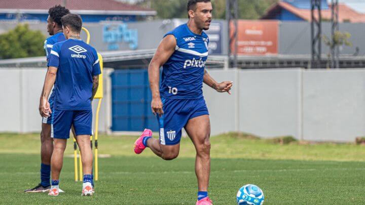 Pottker é desfalque certo do Avaí para os oito jogos que restam na temporada 2023 (Foto: divulgação/ Avaí FC)