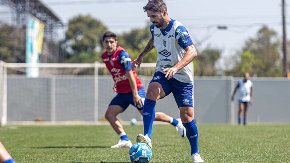 Rafael Gava, meio-campo Avaí (Leandro Boeira/Avaí FC)