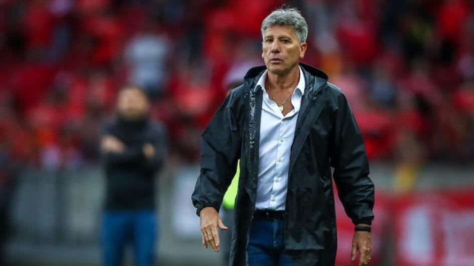 Renato Gaúcho é motivo de polêmica após Grenal(Foto: Lucas Uebel/Grêmio/Divulgação)