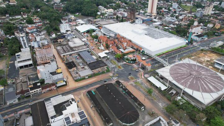 SC registra em 15 dias o dobro de chuva esperada para um mês