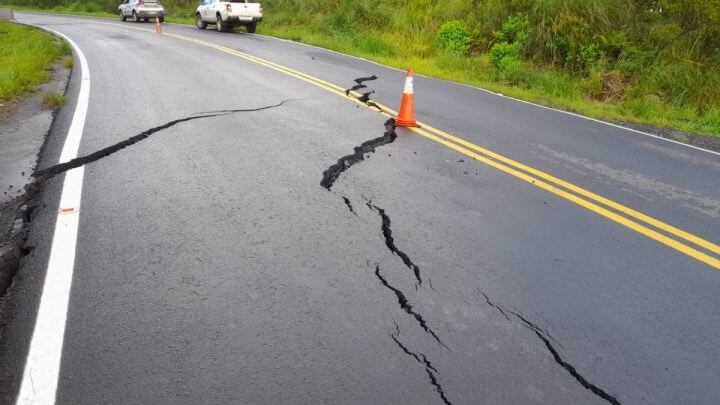 Bom Jardim da Serra fica isolada após rodovias de acesso serem bloqueadas (Foto: Reprodução/Mycchel Legnaghi)