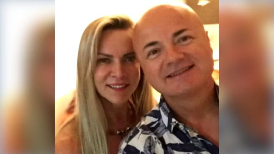Tânia e Ribeiro, morto em maio de 2019. (Foto: Divulgação/Redes Sociais)