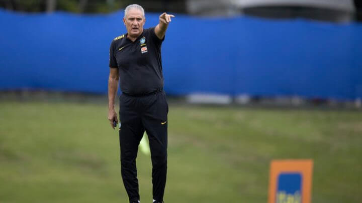 Técnico Tite (Foto: Lucas Figueiredo/CBF)