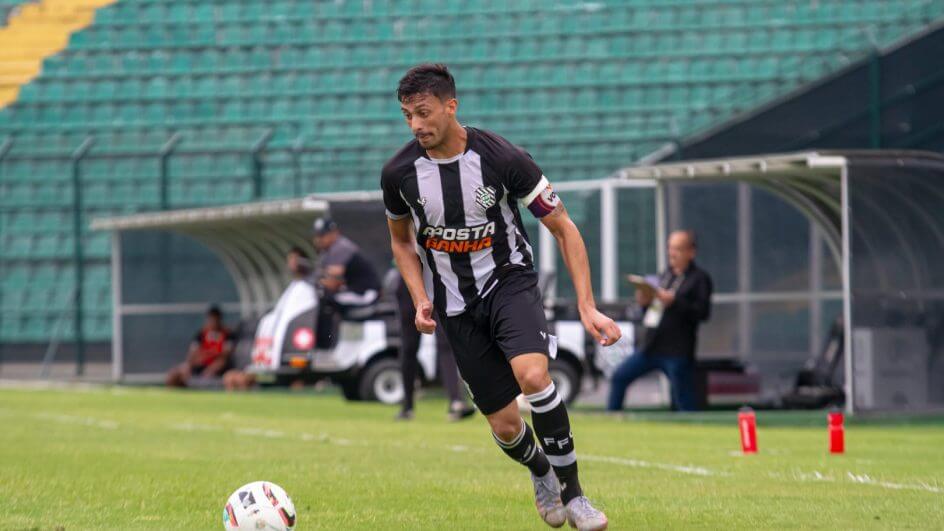 Vinicius Nucci contra o Joinville, pela Copa SC Sub 21 (Foto Foto Patrick FlorianiFFC)