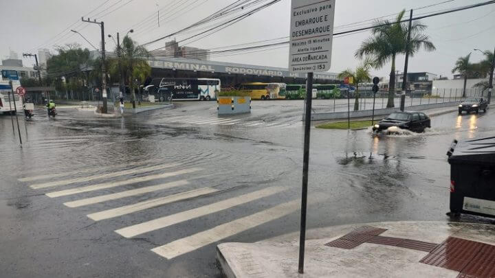 Alagamento em Balneário Camboriú