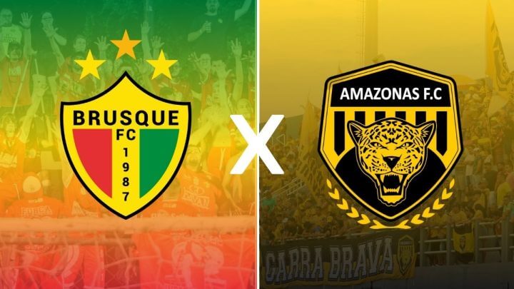 Brusque x Amazonas fazem o segundo jogo da final da Série C (Arte: Pablo Brito/NSC)