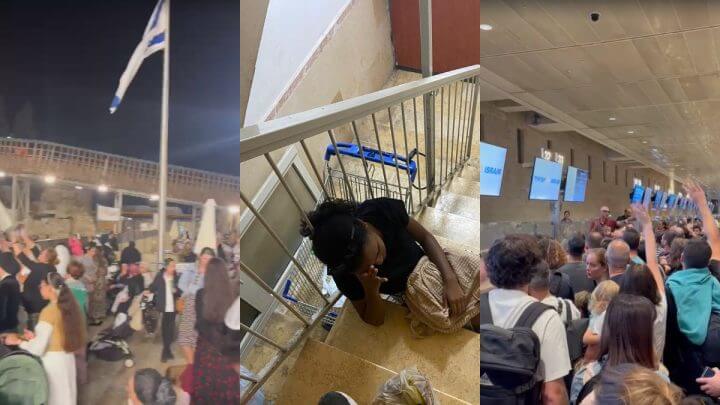 Catarinenses relatam medo em Israel