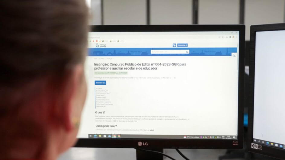 Joinville abre concurso público para mais de 800 vagas na Educação