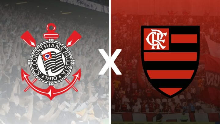 corinthians x flamengo pelo brasileirao