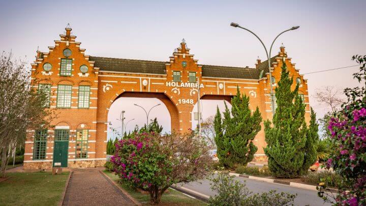 Fachada de Holambra