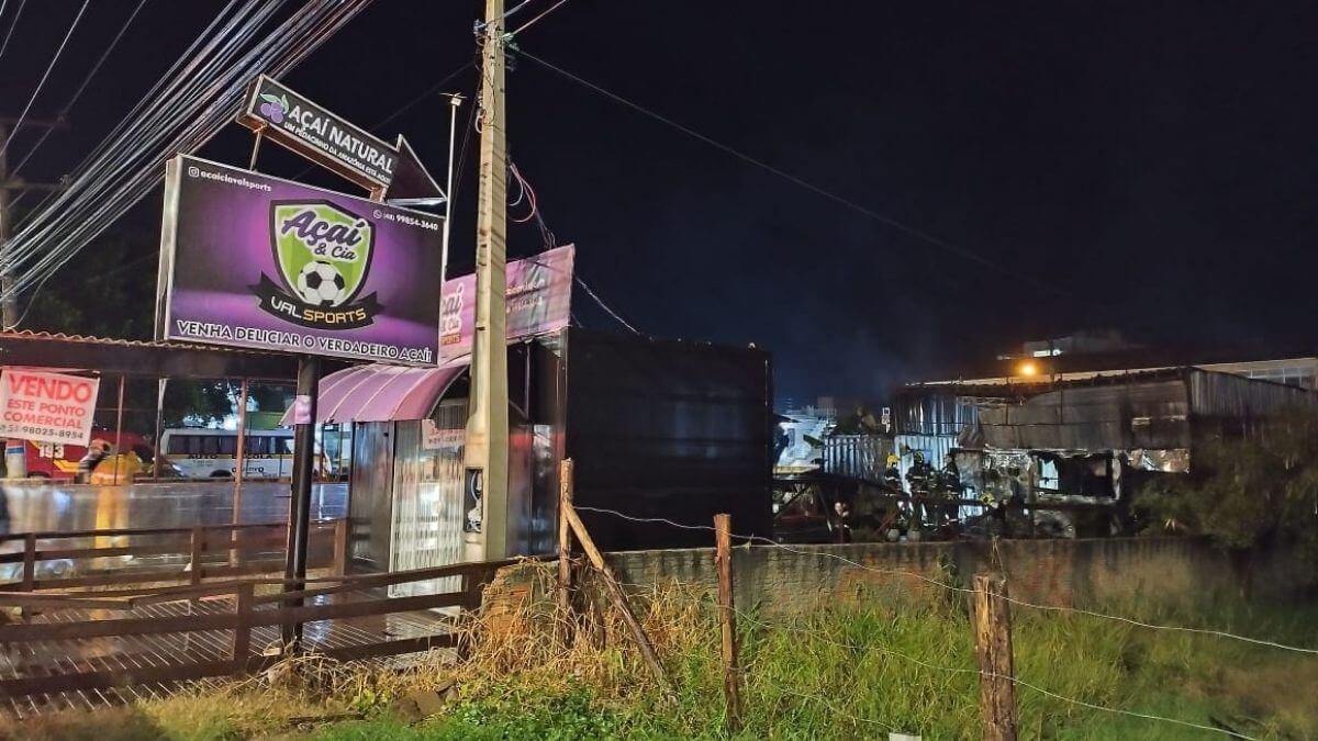 Local estava fechado no momento do incêndio